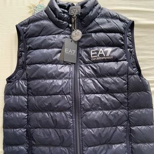 EA7 Dark Navy Vest